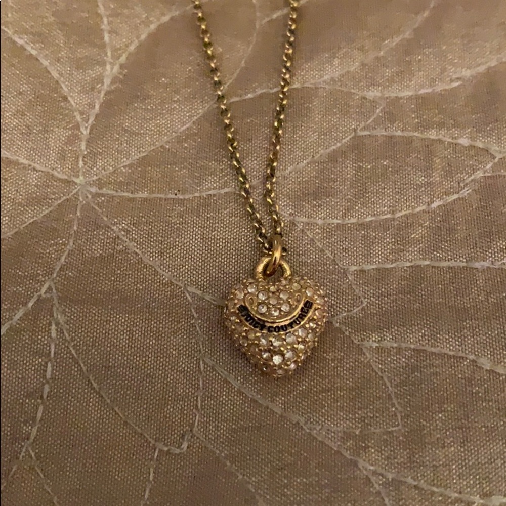 Juicy Couture Heart Gold Necklace